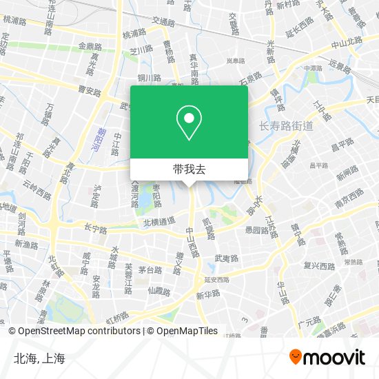 北海地图