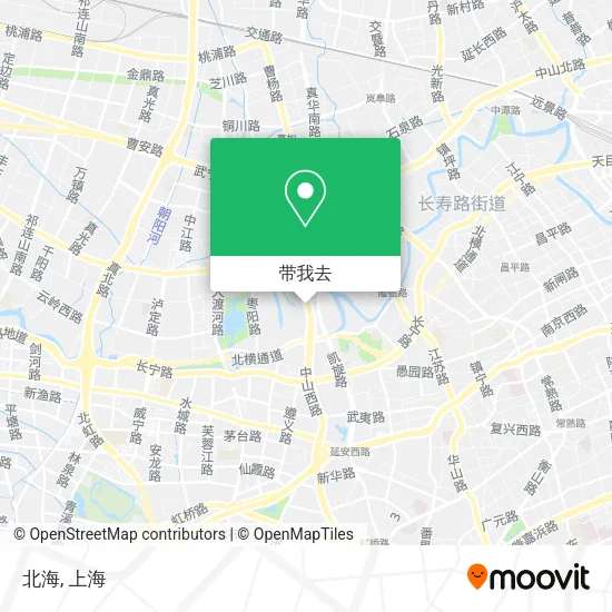 北海地图