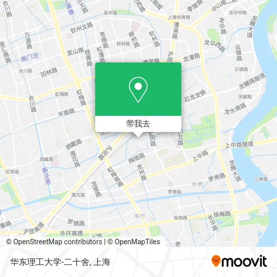 华东理工大学-二十舍地图