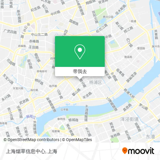 上海烟草信息中心地图