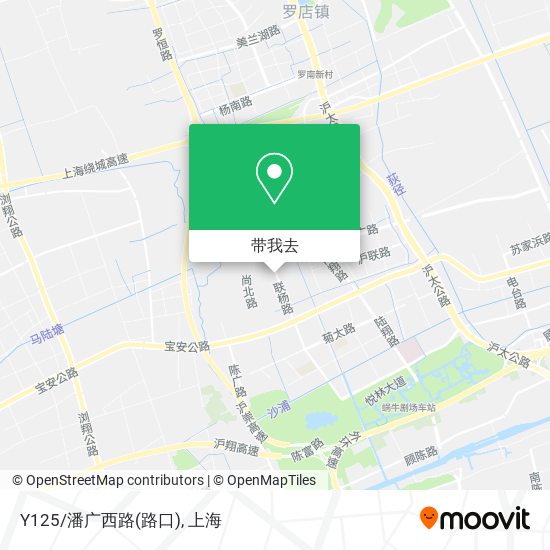 Y125/潘广西路(路口)地图