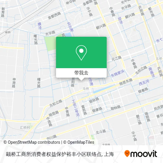 颛桥工商所消费者权益保护裕丰小区联络点地图