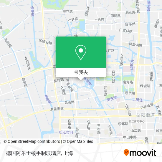 德国阿乐士顿手制玻璃店地图