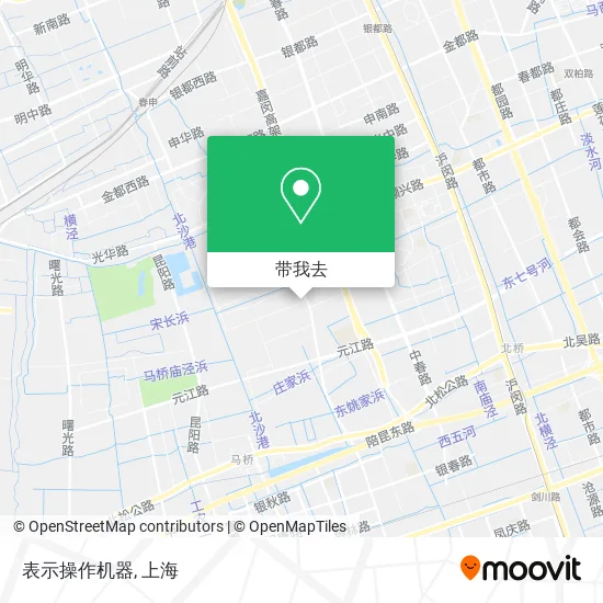 表示操作机器地图