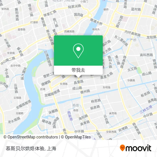 慕斯贝尔烘焙体验地图