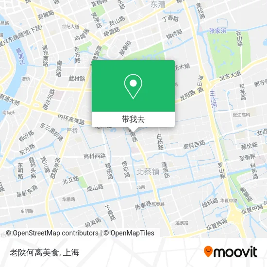 老陕何离美食地图