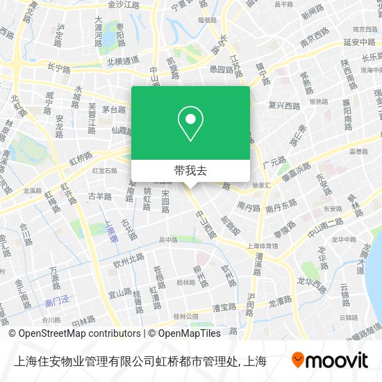 上海住安物业管理有限公司虹桥都市管理处地图