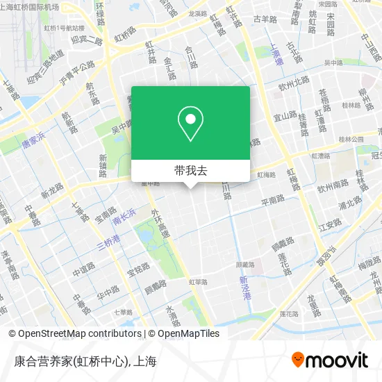康合营养家(虹桥中心)地图