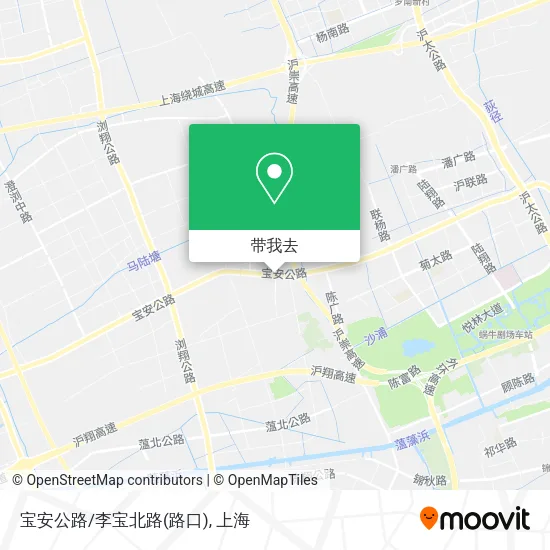 宝安公路/李宝北路(路口)地图