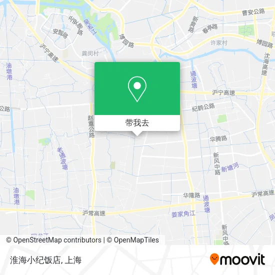 淮海小纪饭店地图