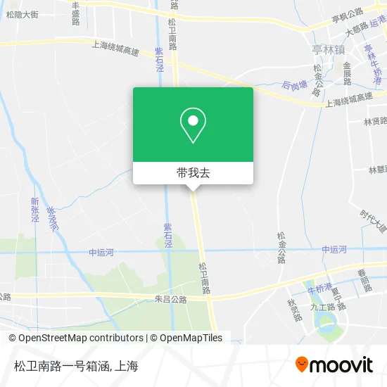 松卫南路一号箱涵地图