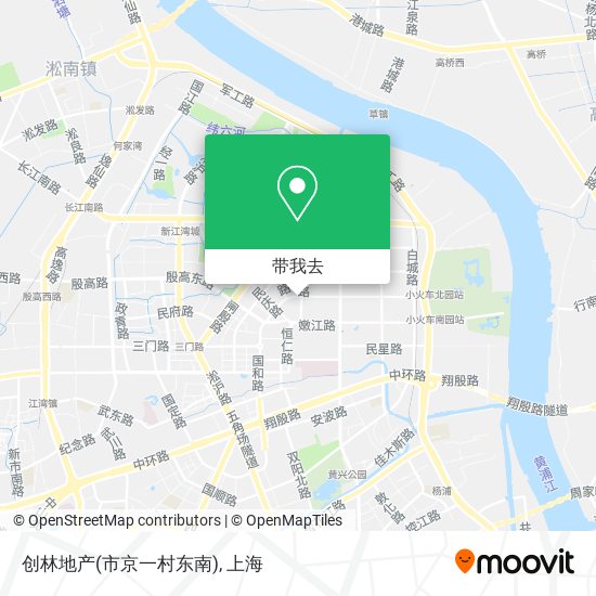 创林地产(市京一村东南)地图
