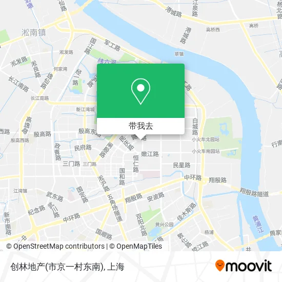 创林地产(市京一村东南)地图