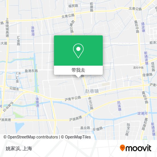 姚家浜地图