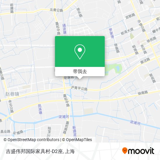 吉盛伟邦国际家具村-D2座地图