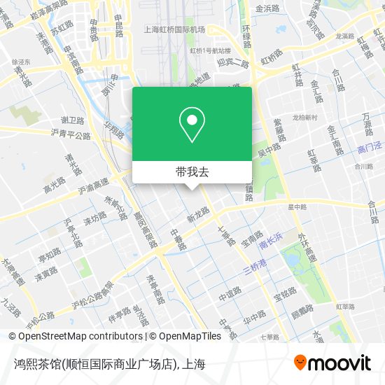 鸿熙茶馆(顺恒国际商业广场店)地图