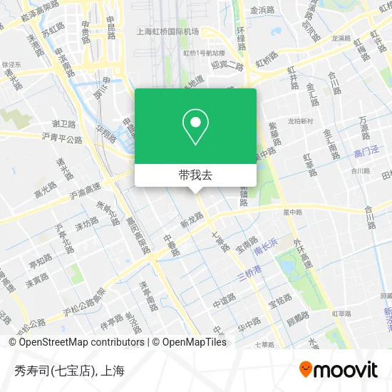 秀寿司(七宝店)地图