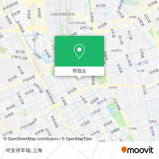 尚安停车场地图