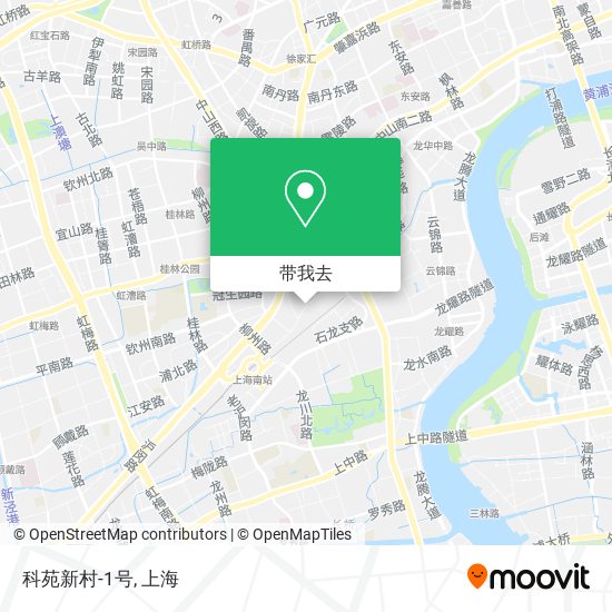 科苑新村-1号地图