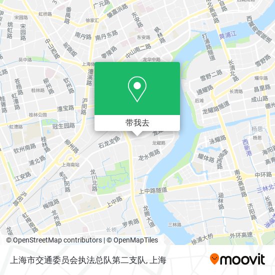 上海市交通委员会执法总队第二支队地图