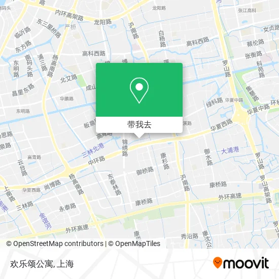 欢乐颂公寓地图