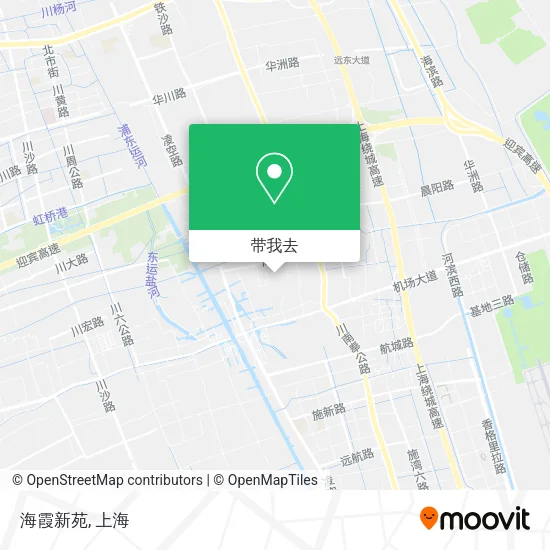 海霞新苑地图