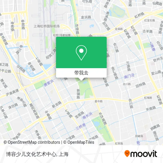 博容少儿文化艺术中心地图