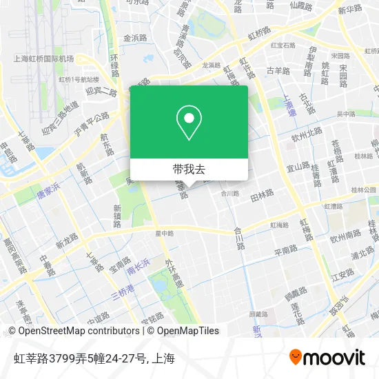 虹莘路3799弄5幢24-27号地图