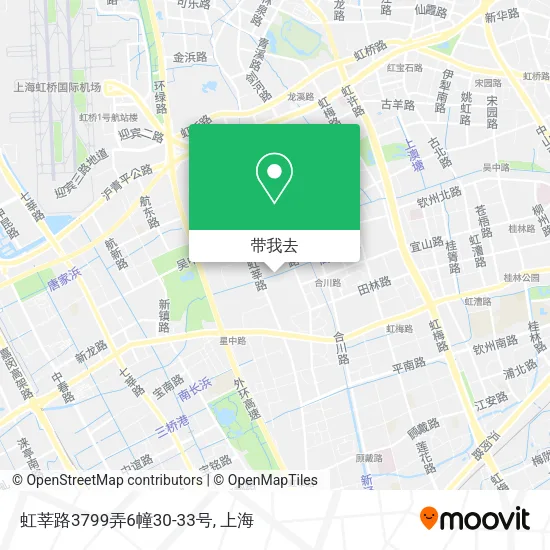 虹莘路3799弄6幢30-33号地图