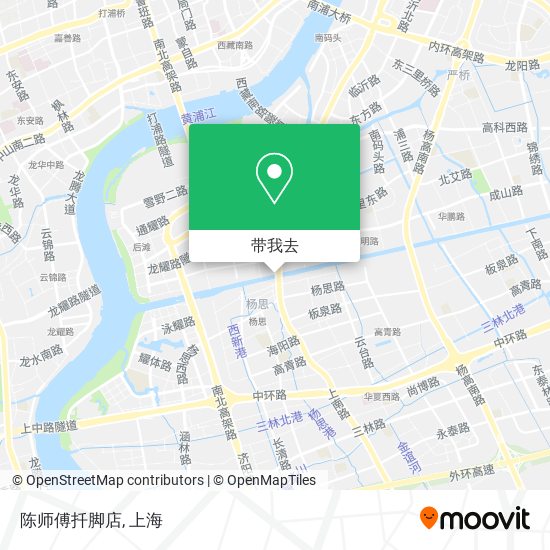 陈师傅扦脚店地图