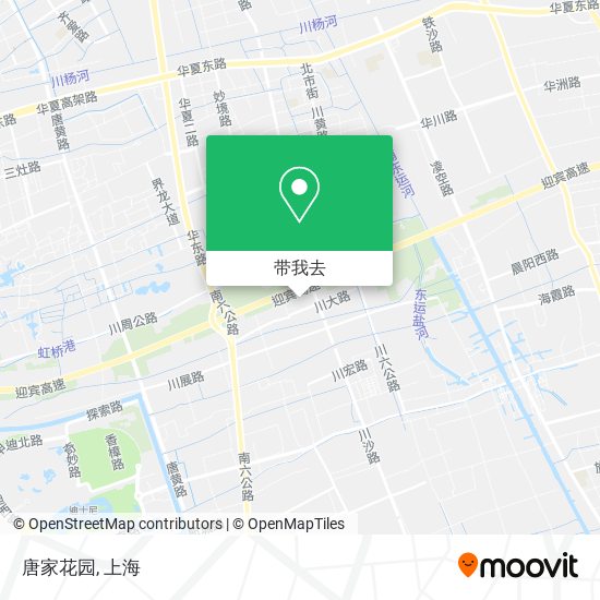 唐家花园地图