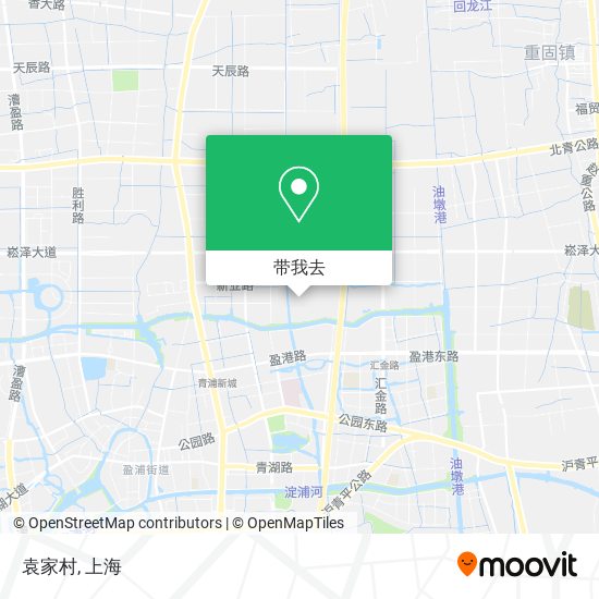 袁家村地图
