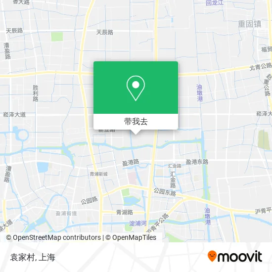 袁家村地图