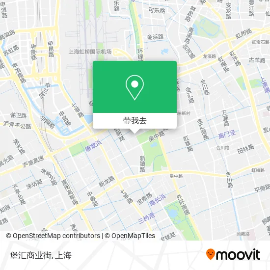 堡汇商业街地图