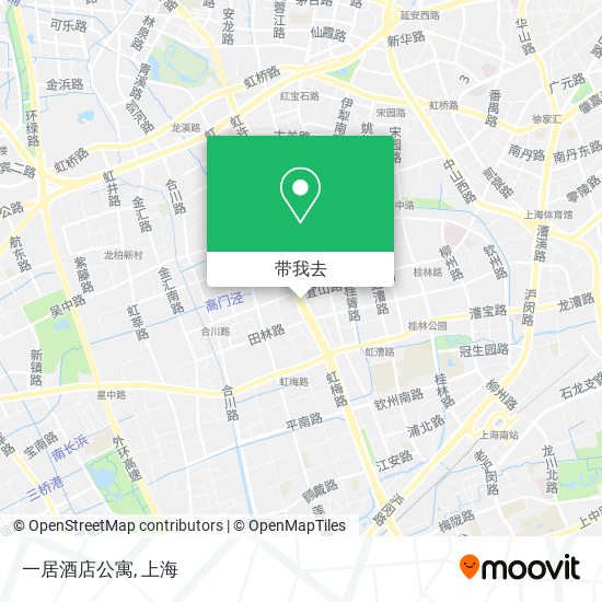 一居酒店公寓地图