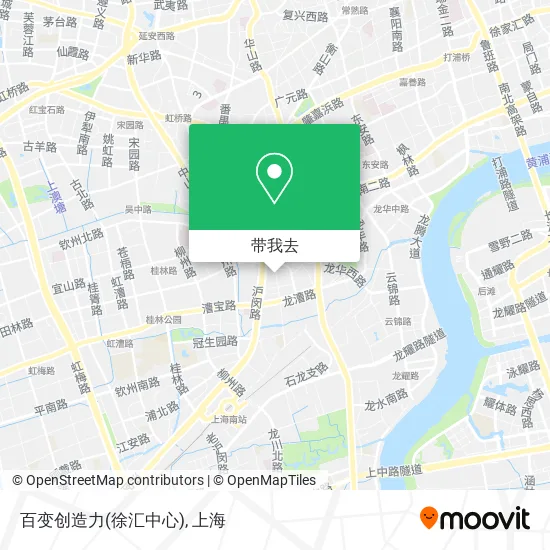 百变创造力(徐汇中心)地图