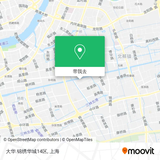 大华.锦绣华城14区地图