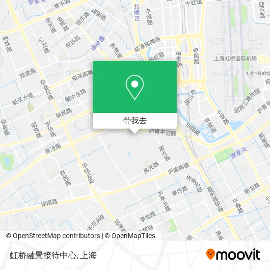 虹桥融景接待中心地图