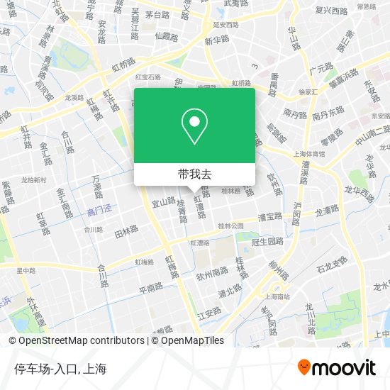 停车场-入口地图