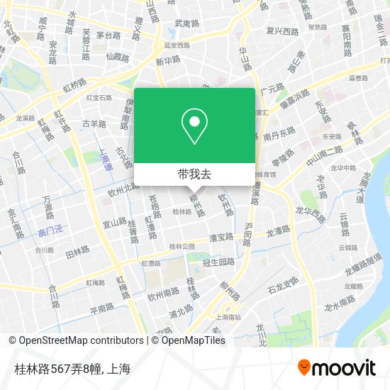 桂林路567弄8幢地图