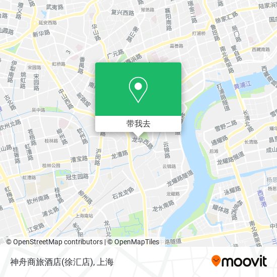 神舟商旅酒店(徐汇店)地图