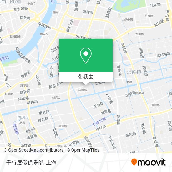 千行度假俱乐部地图