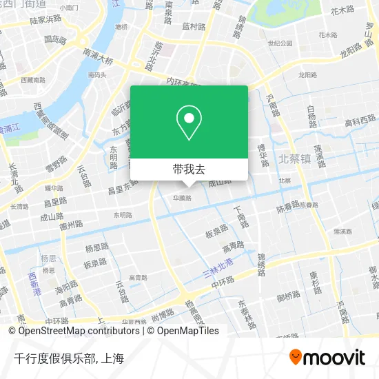 千行度假俱乐部地图