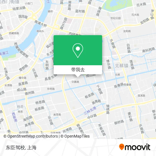 东臣驾校地图