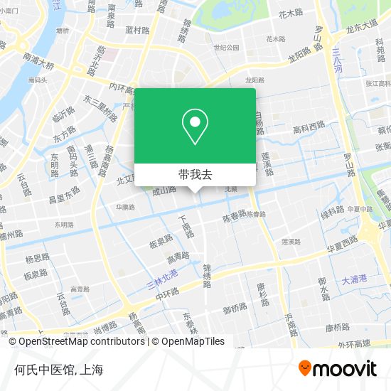 何氏中医馆地图