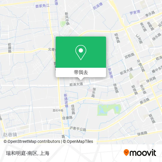 瑞和明庭-南区地图