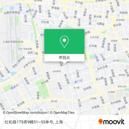 红松路175弄9幢51~53单号地图