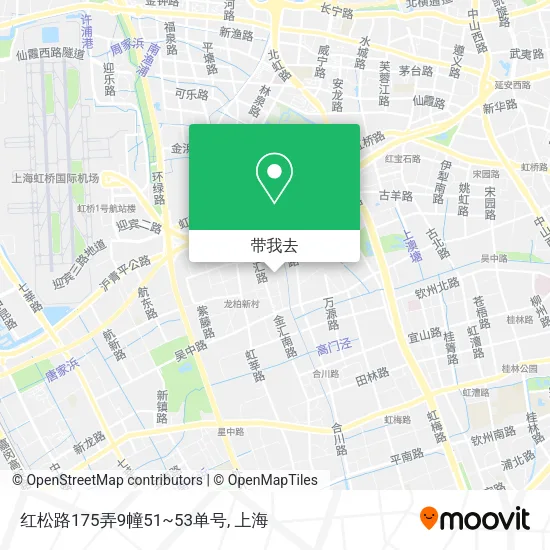 红松路175弄9幢51~53单号地图