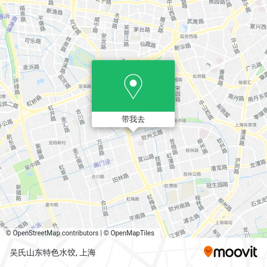 吴氏山东特色水饺地图