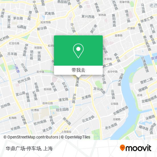 华鼎广场-停车场地图